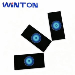 WINTON Verre de Soudure Flamme Bleue Noir Minéral Épaisseur 3mm Norme GOST pour Casque de Soudeur - Product Image 1