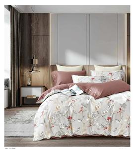 100% Cotton <strong>Satin</strong> Wholesale Luxury Bedding <strong>Set</strong> 4 Pcs <strong>Duvet</strong> Cover Bed Sheet Pillow Case Bedding <strong>Set</strong> - Product Image 6