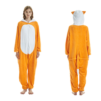 Pyjama à capuche unisexe en polyester pour adulte, costume de cosplay licorne de dessin animé
