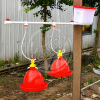 Nouvelle abreuvoir automatique Plasson Bell pour volailles, poulets de chair, poules pondeuses, canards, oies, dindes, petites, moyennes et grandes tailles, en plastique, certifiée CE