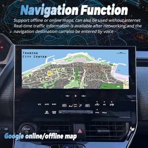 12.3 Inch Carplay Screen <b>Android</b> 13 for Toyota BZ4X 2022-2023 Car Radio Stereo Multimedia Player GPS Navigation Head Unit - Product Image 5
