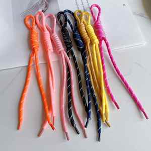 Wholesale Colors Nylon Braided Rope Car <b>Key</b> <b>Chains</b> Bag Charms Rope Braided Lanyard Keychain Diy Rope Keychain Accessories - Product Image 6