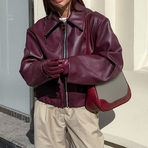 Custom Winter Fashionable Zip <b>Long</b> Sleeve Casual <b>Jacket</b> with logo Women Men Manufacturer One Piece - Product Image 2