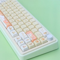 131 touches XDA design mignon ensemble complet de touches de clavier mécanique personnalisées motif hamster