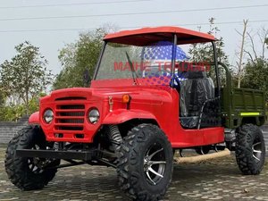 Vente promotionnelle : Buggy de plage Jeep 4 places à châssis en acier, design couleur personnalisé MH, 300cc, 351-450HP, 4 roues motrices, essence, mini - Product Image 3