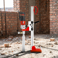 Perceuse à carottage diamantée pour béton DDB26P 2600W avec support, machine de perçage électrique à eau pour ouvertures de tuyaux et de câbles