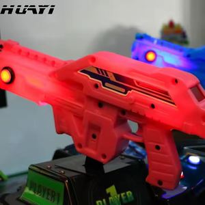 Children & Adults <b>Arcade</b> Shooting Machine Gun Coin-operated Gaming Machine with Metal Plastic Construction 2 Players Indoor Use - Product Image 6