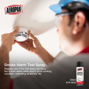 Aeropak 200ml Alta Sensibilidade Instantânea Gatilho Alarme De Incêndio Teste <span class=keywords><strong>Spray</strong></span> Rápido Químico <span class=keywords><strong>Detector</strong></span> De Fumaça Testador Aerossol - Product Image 2