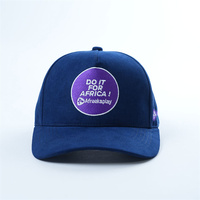 Custom 5 Panel Baseballpet Met Borduurwerk Logo , Curve Rand Baseball Caps