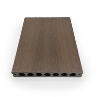 Plancher en composite bois-plastique imperméable 3D WPC pour piscine extérieure, terrasse, balcon, revêtement de sol en bois plastique laminé à emboîtement