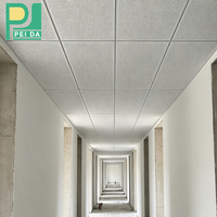 Carreaux de plafond en aluminium, 3 pièces, 0.6Mm, 60x60Cm, plafond métallique