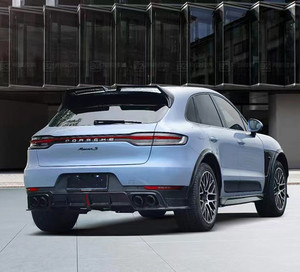 Kit de Carrocería de Fibra de Carbono para Porsche Macan, Estilo CMST, Difusor Delantero, Alerón, Widebody, Nuevo, Mejoras para Macan - Product Image 3