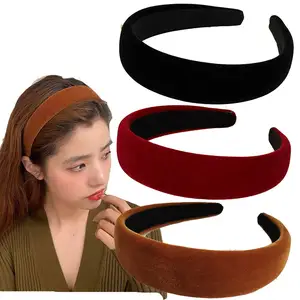 Free sample sponge terry towel cloth puffy velvet spa makeup headband and wristband for washing face