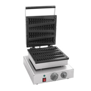 Gaufrier à double boulanger, 110/220V, appareil de cuisson pour bubble waffle, commerce, belgique, nouveauté - Product Image 6