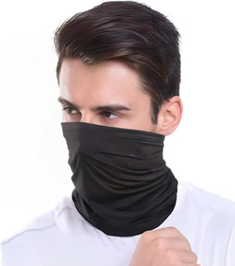 Masque facial Balaclava, protection solaire UV, écharpe coupe-vent, masque 100% polyester, lavable en machine, pour hommes et femmes, cyclisme, moto - Product Image 2