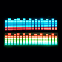 Autocollant de voiture LED actif à égaliseur sonore de haute qualité Finegreen Lighting pour logo / badge de fenêtre de voiture