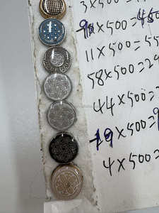 Gümrük 12MM Metal Saplı Çıtçıtlı Düğmeler Unisex 4 Parçalı Yıkanabilir Kabartmalı Logolu Kot Denim Düğme ve Perçin Seti - Product Image 5