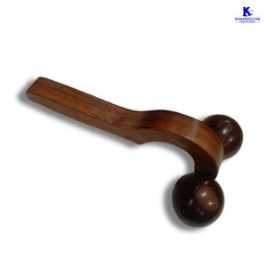 ลูกกลิ้งนวดหลังไม้ K-Star K121H แบบโค้ง สำหรับนวดกดจุดผ่อนคลายกระดูกสันหลัง - Product Image 3