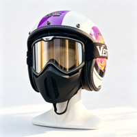 Masque de moto détachable, coupe-vent, anti-impact, protection intégrale tactique, lunettes de paintball CS