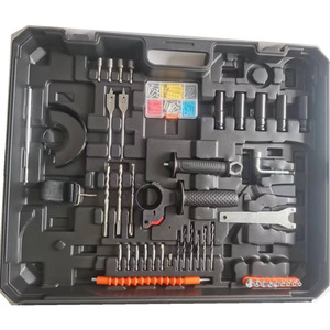 Ensemble d'outils électriques sans fil multifonctions OEM 20V/36V 5 en 1 : marteau, clé à chocs, perceuse pour grossistes XM XM - Product Image 2