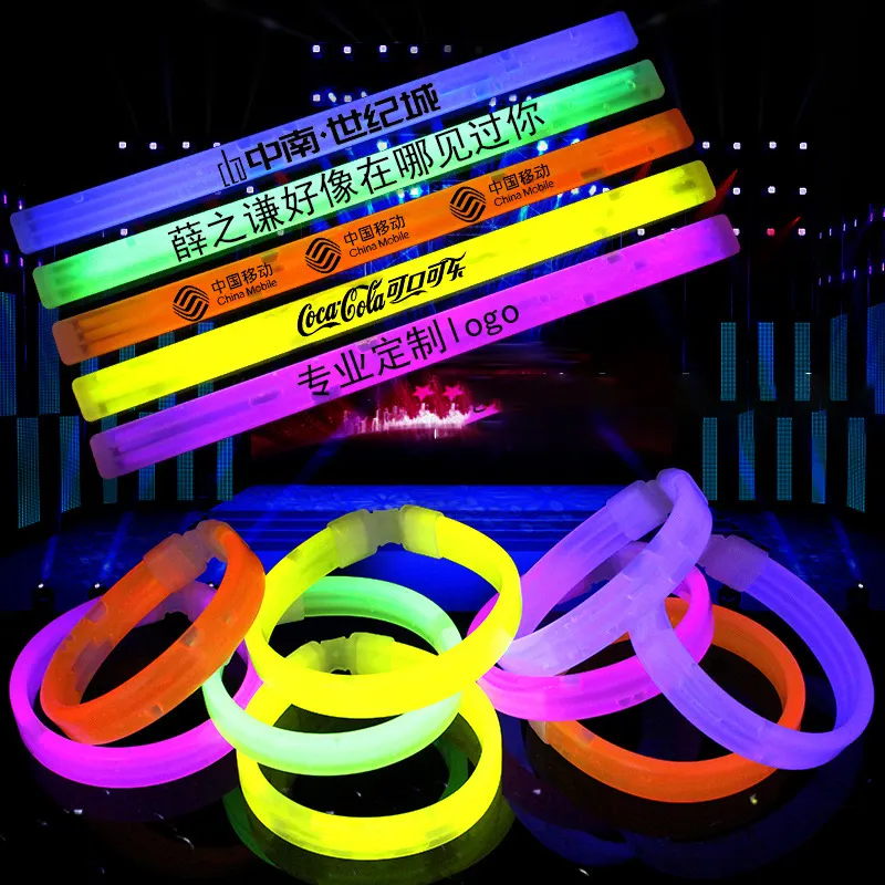 Glow sticks Light Up Party Favors Decorations Neon Glow Necklaces and Bracelets with Connectors in the dark