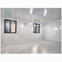 Maison modulaire extensible en conteneur de 20 pieds, 28 m² Design moderne, garantie de 3 ans, installation rapide, transportable, camping en plein air