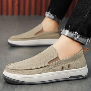 Zapatos Deportivos de Verano para Hombre, Transpirables, Resistentes al Desgaste, Ligeros, de Corte Bajo, Suela Suave, Color Sólido, Casuales, con Suela Plana - Product Image 3