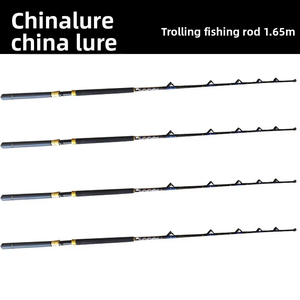 Canne à pêche en fibre <span class=keywords><strong>de</strong></span> verre robuste <span class=keywords><strong>de</strong></span> 165 cm pour la pêche en <span class=keywords><strong>bateau</strong></span>, pointe pleine, pour moulinet électrique, pêche en haute mer et sur les débris marins - Vente en gros - Product Image 2