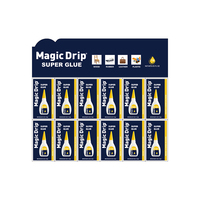 Adhésif cyanoacrylate liquide transparent haute visibilité 2G 3G, colle instantanée 502 pour le travail du bois et les sols.