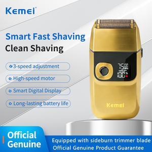 KEMEI KM-2028, Máquina de Afeitar Eléctrica <span class=keywords><strong>para</strong></span> <span class=keywords><strong>Hombre</strong></span>, 1400mAh, 7500 RPM, IPX4, Uso en Seco y Húmedo, Depiladora Masculina, Proveedor - Product Image 6