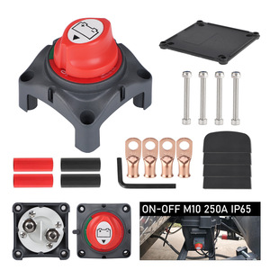 Interruptor de desconexión de batería M10 250A IP65 para automóviles, camiones, barcos, yates - Product Image 3