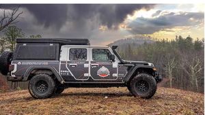 <span class=keywords><strong>Tente</strong></span> <span class=keywords><strong>de</strong></span> <span class=keywords><strong>toit</strong></span> intégrée à couverture haute pour camionnette pour <span class=keywords><strong>Ford</strong></span> Raptor <span class=keywords><strong>Ford</strong></span> F-150 et Toyota Hilux - Product Image 2