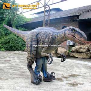 MY Dino-Accesorios <span class=keywords><strong>de</strong></span> película CP51, disfraz <span class=keywords><strong>de</strong></span> Halloween para adultos, dinosaurio, Velociraptor - Product Image 2