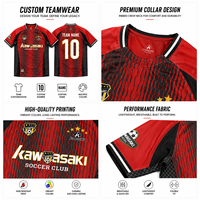 Maillot de football d'entraînement sublimé OEM 2026 2027 pour hommes – T-shirt respirant rétro pour fans de football – Maillot de sport tendance