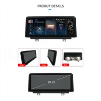 Radio para Auto BMW F30 F31 F32 F36 EVO 2013-2019, Pantalla Dividida de 10.25 Pulgadas, GPS Integrado, Carplay, Sistema Operativo Android, Montaje en el Tablero
