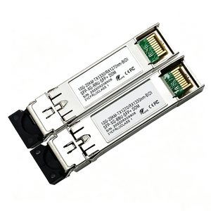 ตัวรับส่งสัญญาณอีเธอร์เน็ต 10G SFP 10กม. 20กม. 40กม. 80กม. 100กม. 120nm SM  แบบ BIDI LC รองรับมาตรฐานโรงงาน 10G - Product Image 2