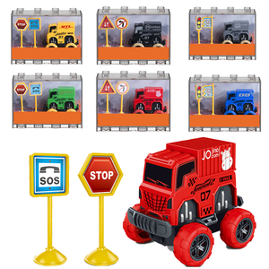 Mini modèle de simulation basé sur le frottement de voiture jouet pour le véhicule tout-terrain d'excavatrice militaire de lutte contre les incendies - Product Image 3