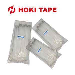 La qualité supérieure garantit un faisceau parfait et sécurisé à chaque fois Attaches de câble 168 76mm x 300mm Couleur Blanc - Product Image 2