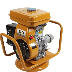Vibrador de Concreto Portátil Amarillo con Motor de Gasolina de 4 Tiempos y 5 HP EY20, Maquinaria de Construcción - Product Image 4
