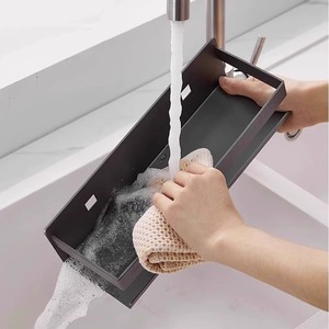 <b>Wall</b> <b>Mounted</b> Spice Rack Multi Functional No Drill Installation Kitchen Storage Organizer 3 Tier Adjustable <b>Shelf</b> - Product Image 2