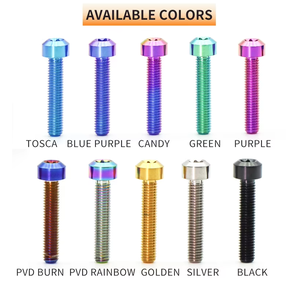 Vis à tête Torx T30 en titane M6 x 10 mm Gr5 pour compatible - Product Image 4