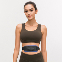 Benutzer definierte abs Stimulator Silikon gürtel Männer Bauch Taille Trainer ems Massage Schlankheit gürtel Vibrator