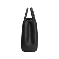 Sac fourre-tout pour femme, nouvelle mode, OEM/ODM, sac à main classique en cuir noir, poignée supérieure, sac à bandoulière polyvalent pour le bureau et la vie quotidienne