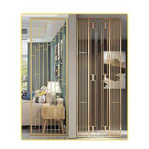 Divisores de habitación metálicos decorativos Paneles de pared metálicos cortados con láser Divisor de habitación de pantalla de Metal - Product Image 3