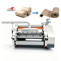 Machine à rainurer simple à paroi mince Oray E Flute avec moteur à cassette, engrenage et changement rapide des rouleaux, capacité de 100 m/min, papier à large application