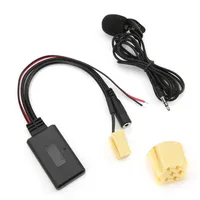 Untuk 50 Adaptor Kabel AUX 3.5Mm 2-Pin Mikrofon Pengganti Bebas Genggam Fiat 500/Grande Punto/Qubo/Fiorino Audio Mobil