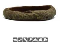Bol d'alimentation en résine artisanale en forme de roche pour reptiles, tortues, lézards, geckos – Décoration et accessoire quotidien pour eau et nourriture