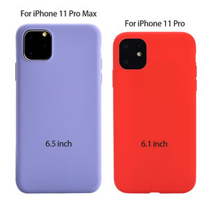 cessori Del Telefono Liquido Antiurto Morbida Gomma di <span class=keywords><strong>Silicone</strong></span> Copertura Della Cassa Del Telefono Per il <span class=keywords><strong>iphone</strong></span> di <span class=keywords><strong>Apple</strong></span> <span class=keywords><strong>11</strong></span> Pro - Product Image 2