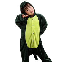 Grosir piyama Kigurumi anak-anak dewasa piyama piyama motif kartun Stitch dinosaurus pakaian tidur Romper wanita hewan