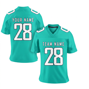 Maillot de football américain personnalisé 2026 pour homme – Tenue d'équipe brodée, vêtement de sport haut de gamme, nom et numéro de joueur personnalisables - Product Image 2